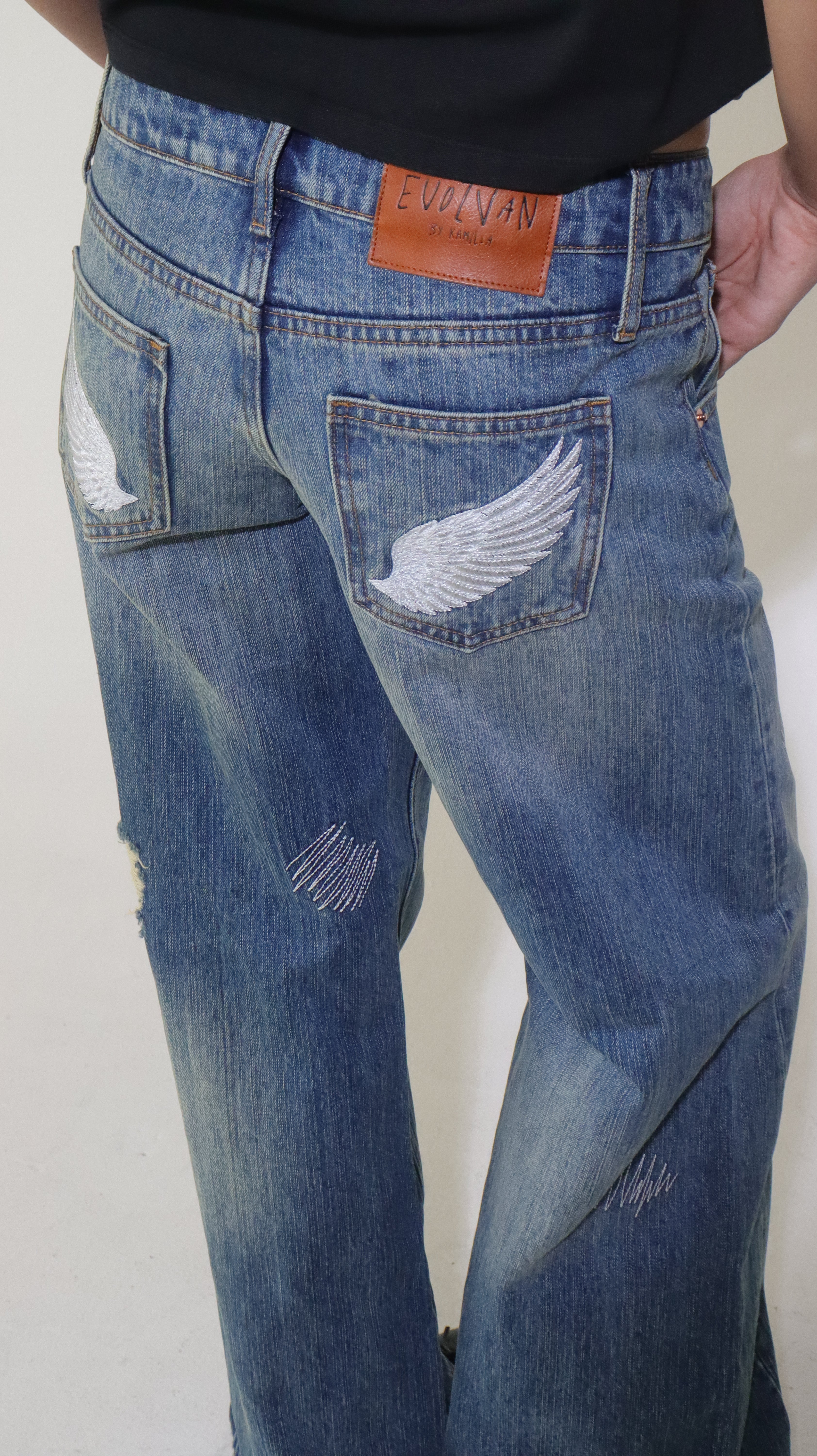 PRE-ORDER Afina Low-Rise Denim