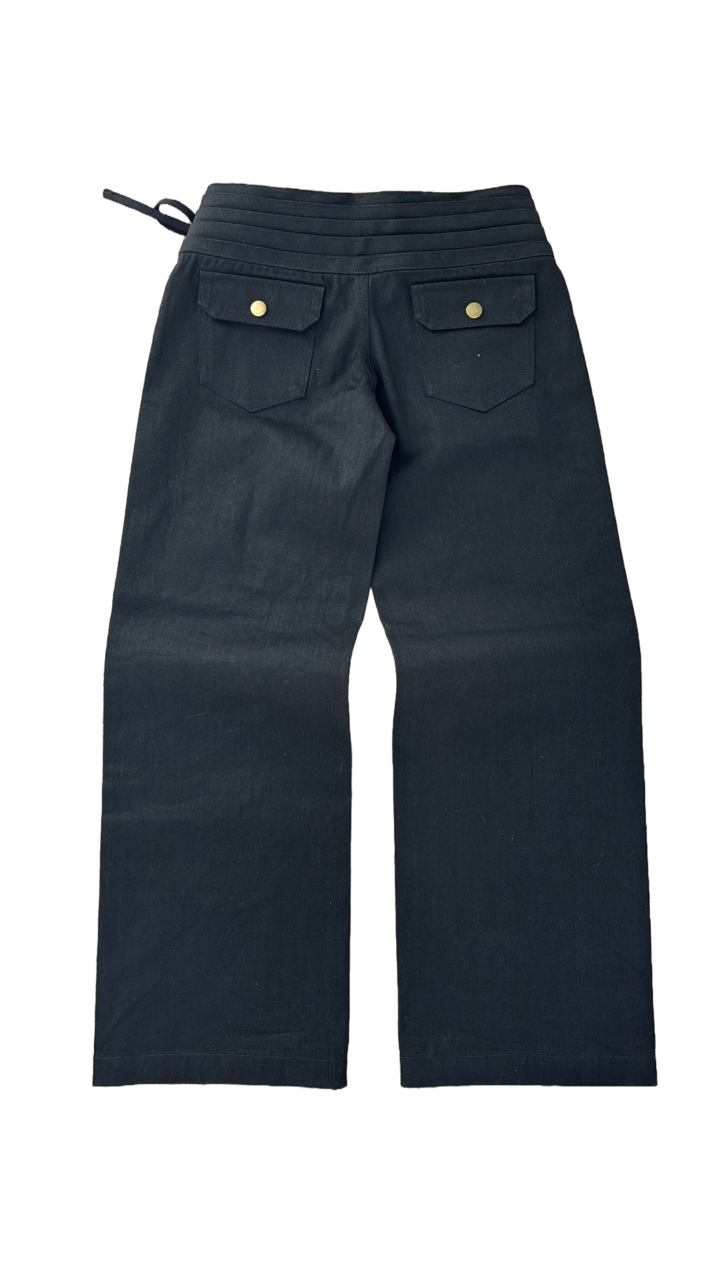 PRE-ORDER Gia Noir Low-Rise Selvedge Denim