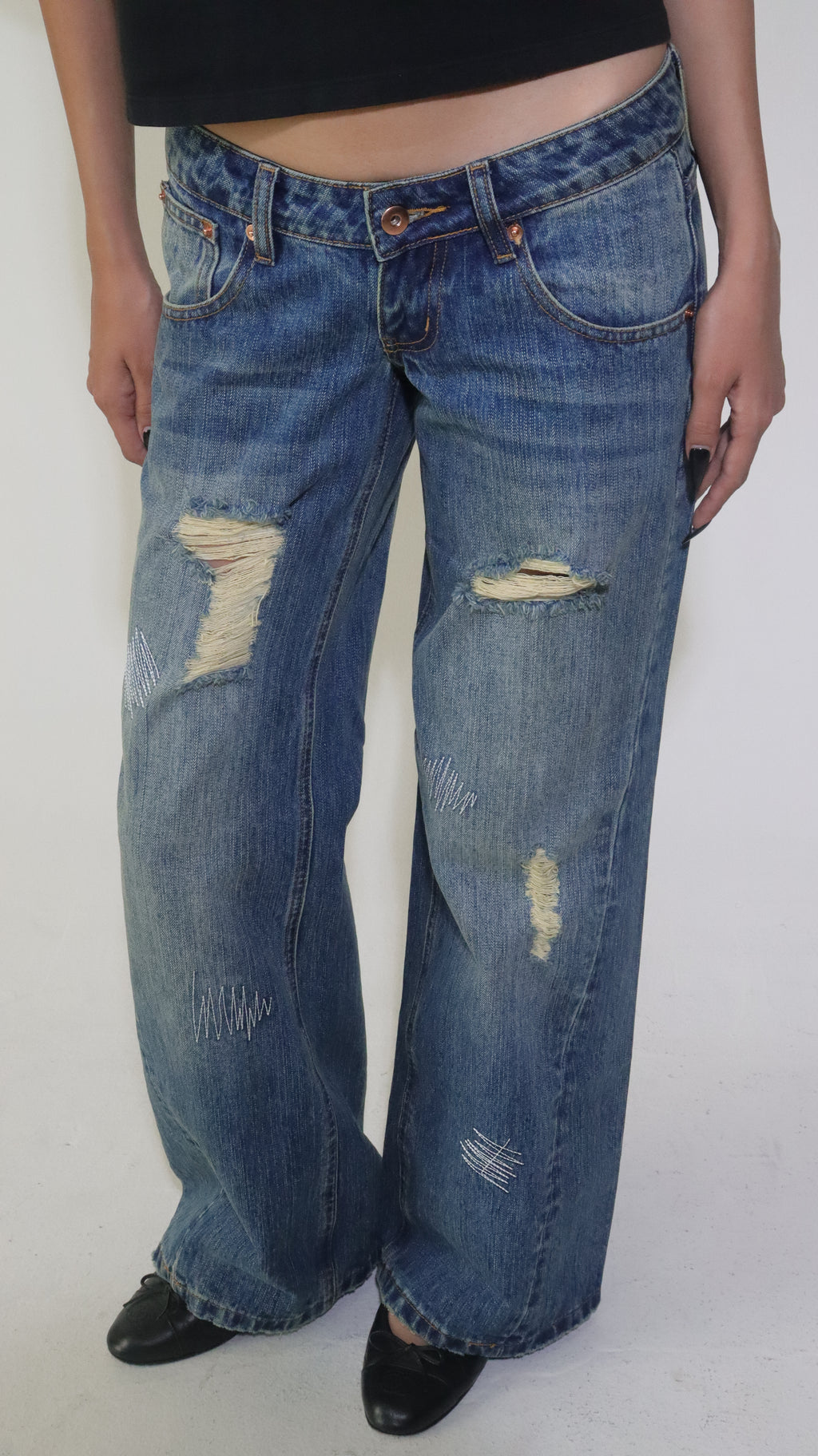 PRE-ORDER Afina Low-Rise Denim