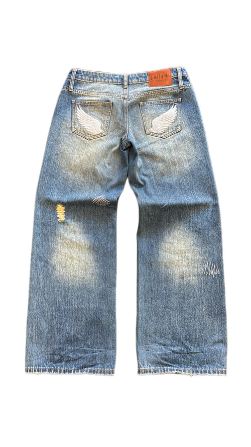 PRE-ORDER Afina Low-Rise Denim