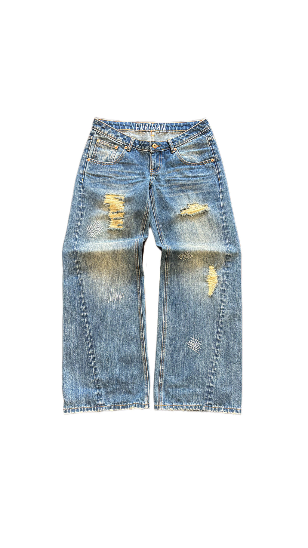 PRE-ORDER Afina Low-Rise Denim
