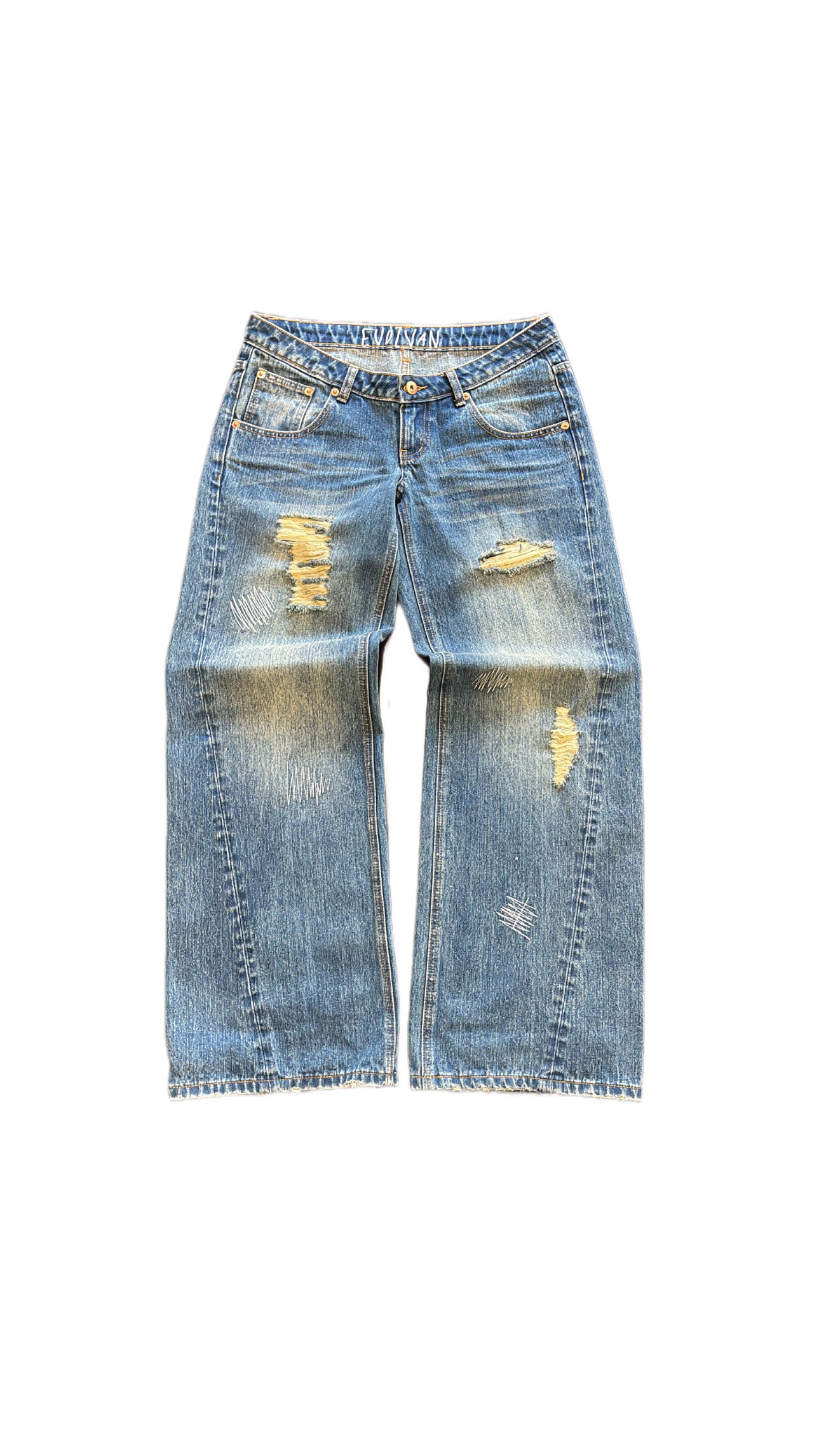 PRE-ORDER Afina Low-Rise Denim