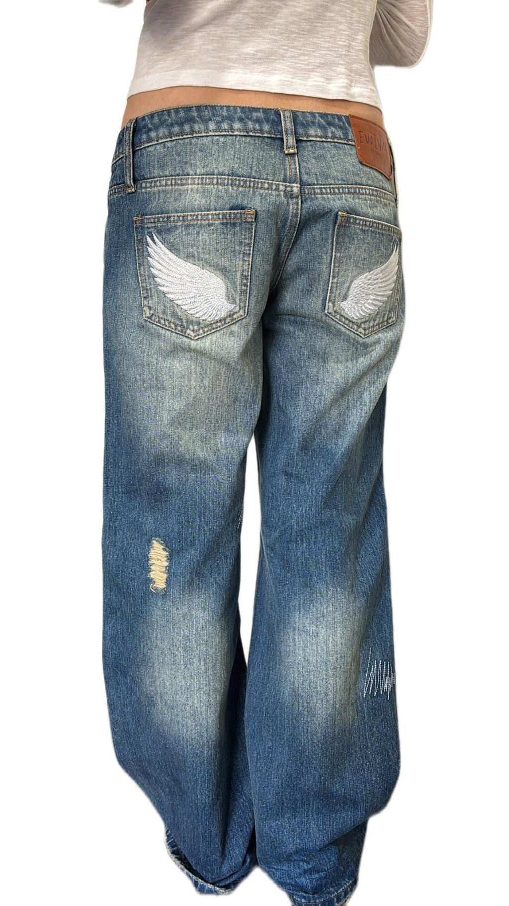 PRE-ORDER Afina Low-Rise Denim
